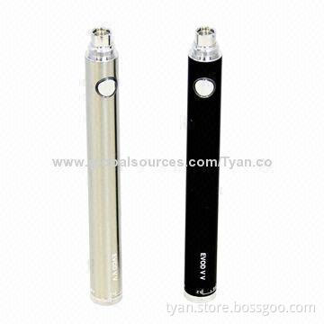 China 2014 Hot-selling Evod Twist Batteries with 650/900/1,100/1,300mAh Capacity